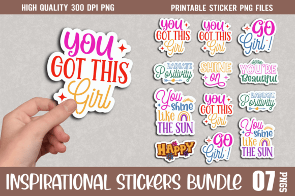 Download Inspirational Quotes Sticker Bundle - Inspirational quotes Collection