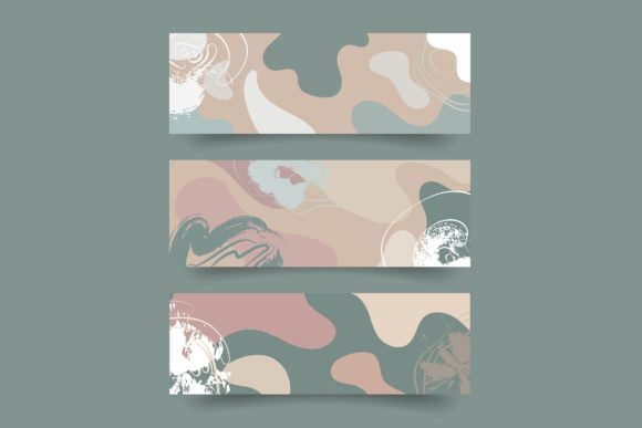 Download Abstract Vector Shapes Banner - Vector Collection