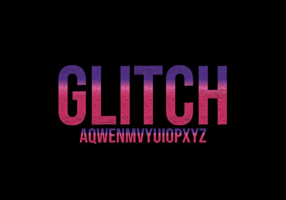 Download Glitch Vector Text Effect Fully Editable - Vector Collection