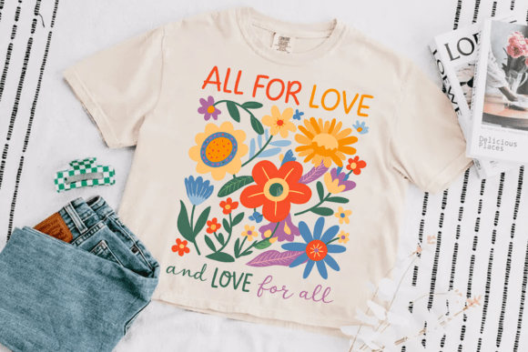 Download Boho Floral All for Love and Love Forall - Floral Collection