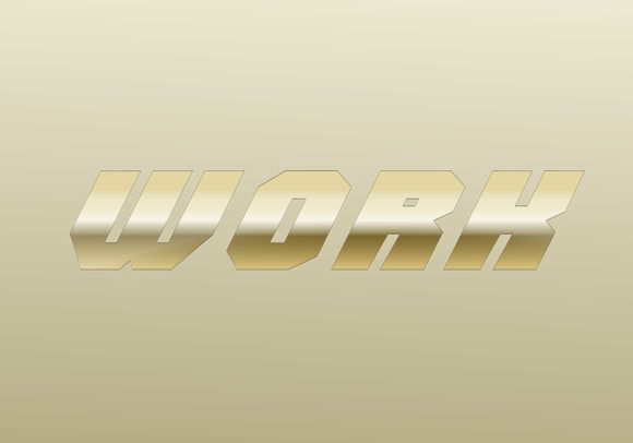 Download Work Vector Text Effect Fully Editable - Vector Collection