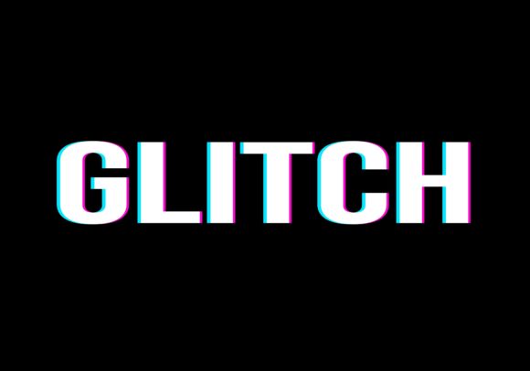 Download Glitch Vector Text Effect Fully Editable - Vector Collection