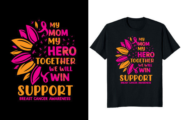Download Mom Breast Cancer Awareness T-shirt - Premium Resources