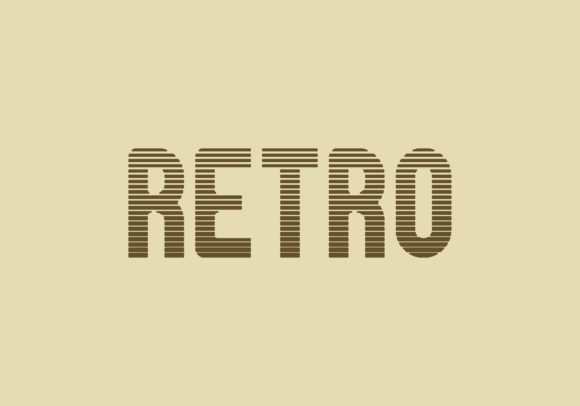 Download Retro Vector Text Effect Fully Editable - Vector Collection