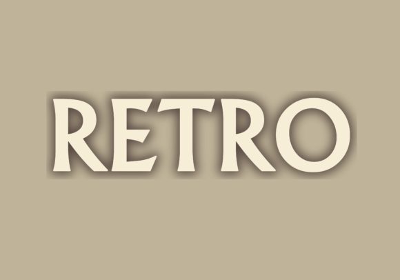 Download Retro Vector Text Effect Fully Editable - Vector Collection