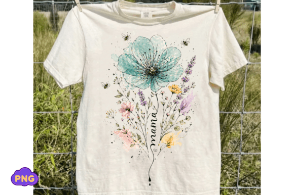 Download Boho Floral Mama PNG, Motherhood PNG - Floral Collection