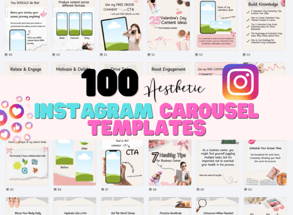Download 100 Canva Instagram Carousel Template - Canva instagram Collection