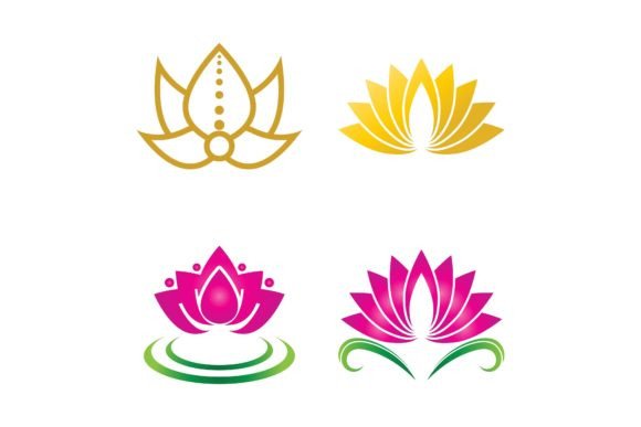 Download Beauty Vector Lotus Icon - Vector Collection