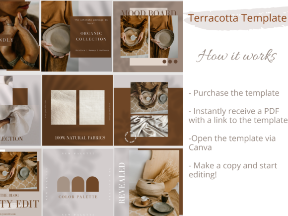 Download 18 Terracotta Canva Instagram Templates - Canva instagram Collection